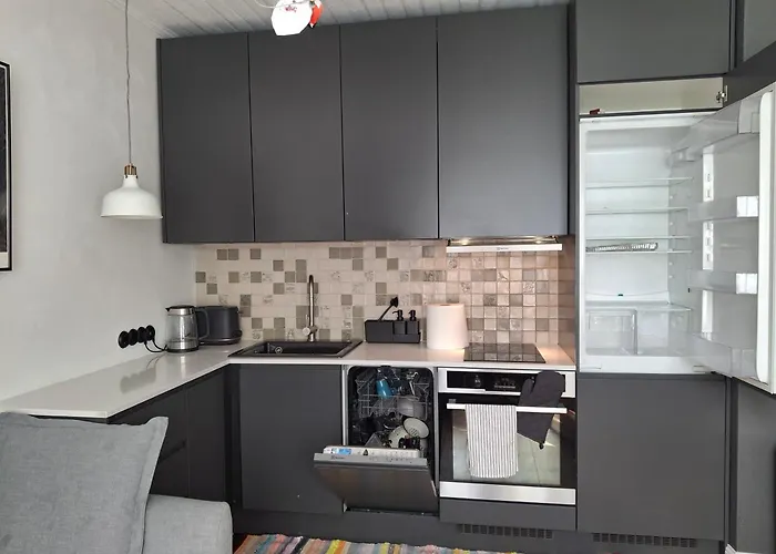 Villu Kalamaja - 4 Level With Sauna & Terrace شقة *