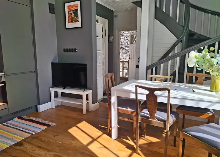 شقة Villu Kalamaja - 4 Level With Sauna & Terrace تالين